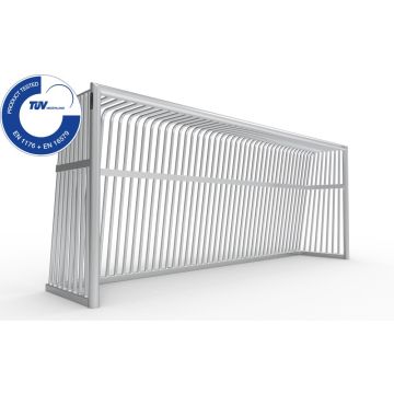 Bolzplatztor 500 x 200 cm - TÜV-geprüft rundes Profil