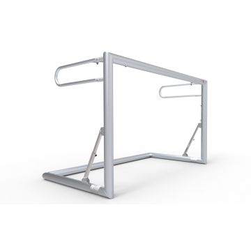 Zusammenklappbares Aluminium-Fußballtor 200x120x100 cm