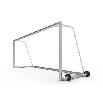 Profi-Fußballtor 500x200x150 cm - Transporträder an der Seite