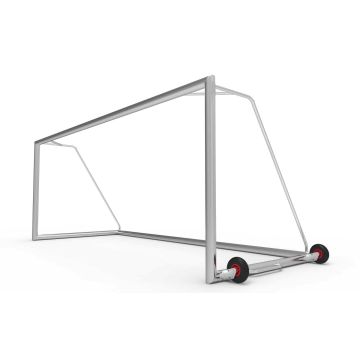 Professionelles Fußballtor 500x200x200 cm - Transportrollen an der Seite