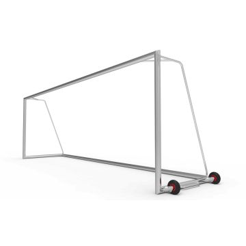 Profi-Fußballtor 732x244x170 cm - Transporträder an der Seite