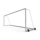 Profi-Fußballtor 732x244x170 cm - Transporträder an der Seite