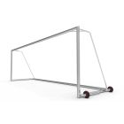 Professionelles Fußballtor 732x244x200 cm - Transportrollen an der Seite