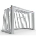 Bolzplatztor 120 x 80 cm - Rund