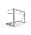 Klappbare Aluminium Fußballtor 120x80x65 cm