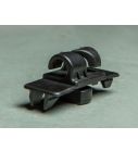 Kunststoff-Netzhaken, offener Doppelhaken, 11 mm