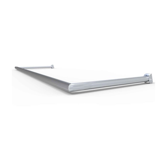 Aluminium Bodenrahmen für Großfeld Fußballtor 300 cm