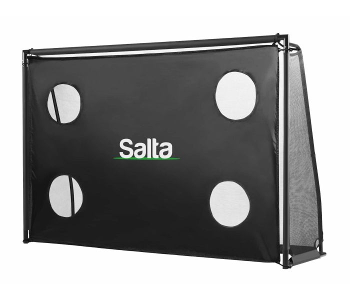Fußballtor aus Stahl Salta 300x200x90 mit torwand